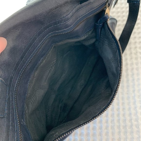 Proenza Schouler Ps1 Navy Leather Cross Body Bag - Picture 8 of 16